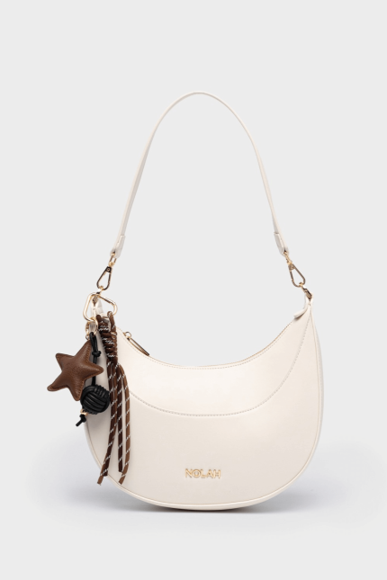 Nolah Τσάντα Fabela Ivory Light Gold