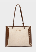 Τσάντα Nolah Ipanema Cream Brown