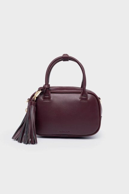 Nolah Τσάντα Laura Burgundy Gold