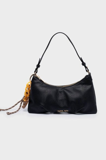 Nolah Τσάντα Lina Black Light Gold