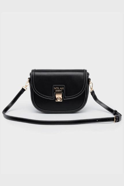 Nolah Τσάντα MADRID Black Light Gold