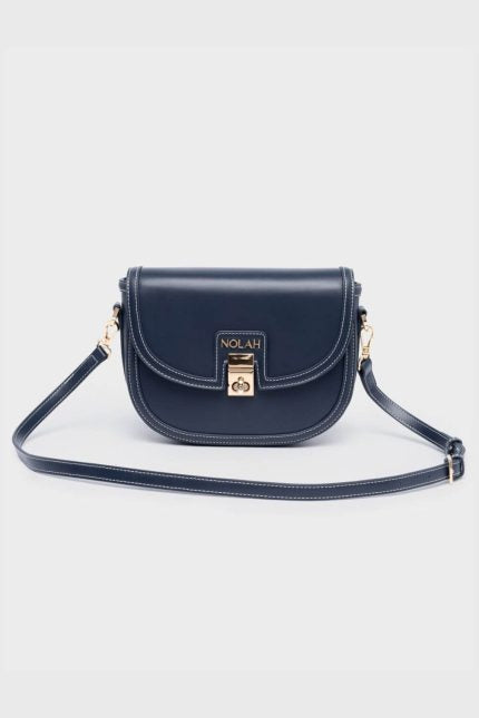 Nolah Τσάντα MADRID Blue Light Gold