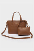 Nolah Τσάντα Roma Brown Light Gold