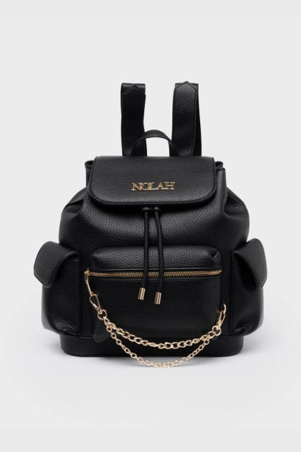 Nolah Τσάντα Tasha Black Light Gold