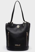 Nolah Τσάντα TEO Black Light Gold