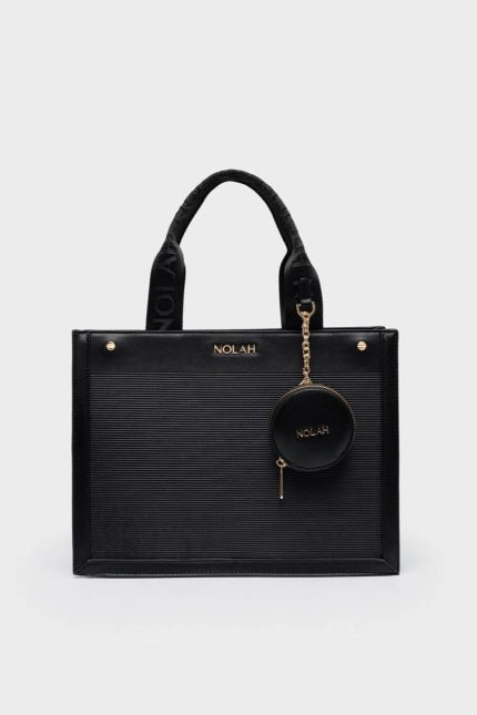 Nolah Τσάντα Tote Black Light Gold