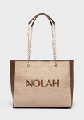Τσάντα Nolah Venice Beige Brown