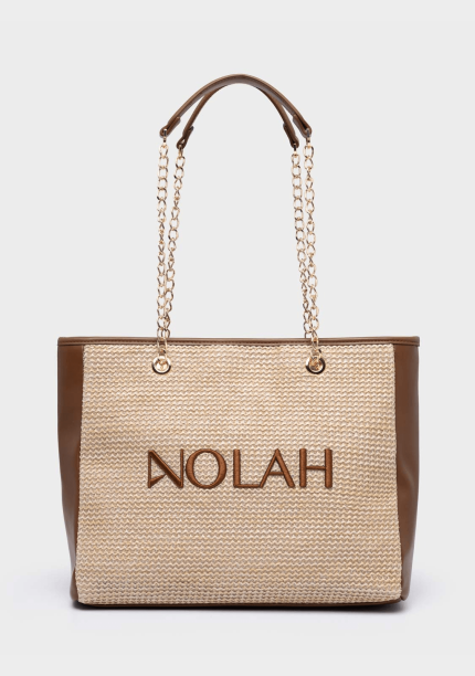 Τσάντα Nolah Venice Beige Brown