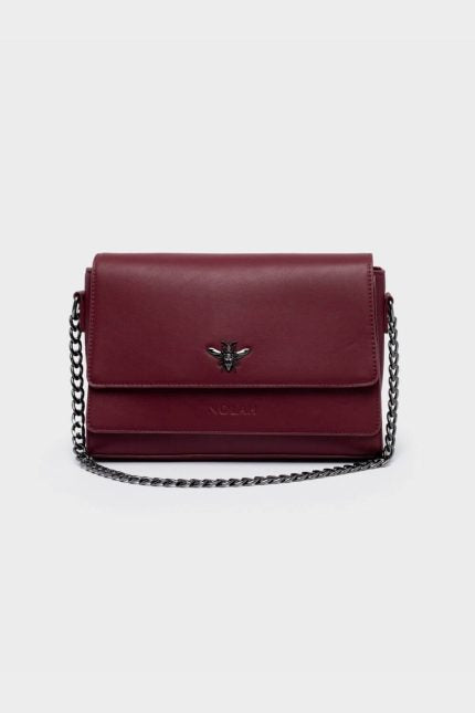 Nolah τσάντα Eva burgundy
