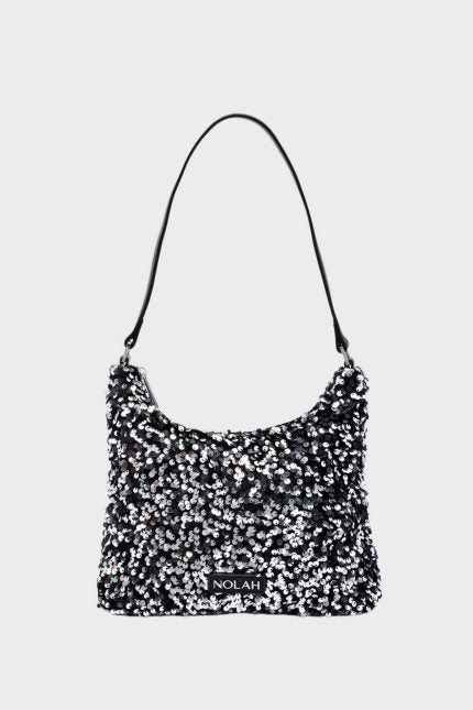 Nolah τσάντα Aurelia Silver-Black