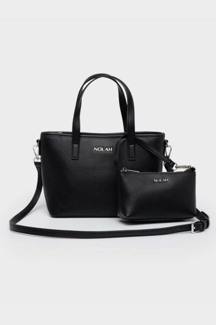 Nolah Τσάντα Roma Black Silver