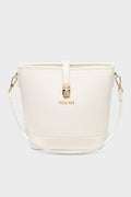 Nolah Τσάντα Evelina Ivory Light Gold