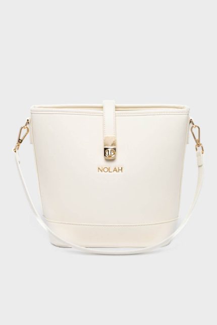 Nolah Τσάντα Evelina Ivory Light Gold