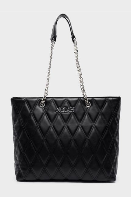 Nolah τσάντα Helen Black Silver