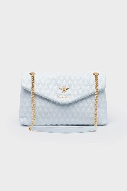 Nolah τσάντα Stacy Light Blue Light Gold