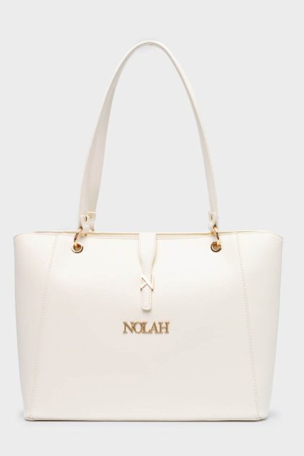 Nolah τσάντα Stella Ivory Light Gold