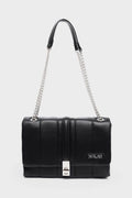Nolah τσάντα Thomai Black Silver