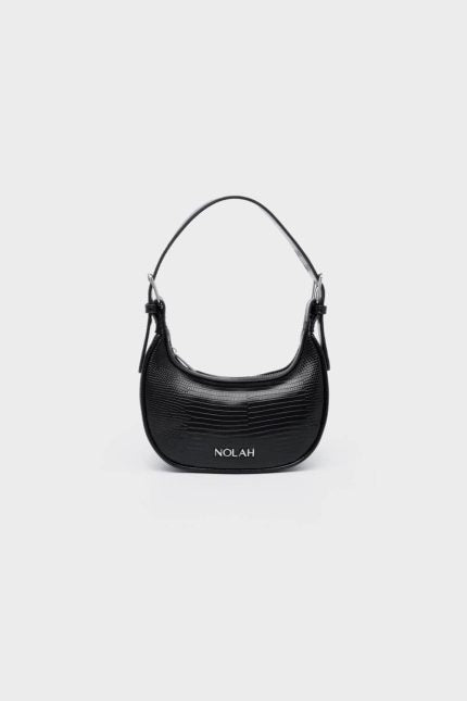 Nolah τσάντα Tiny Black Silver