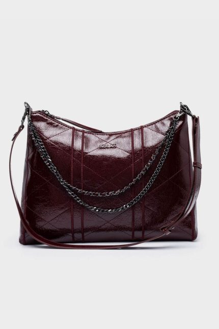Nolah Τσάντα Dita Burgundy Gun