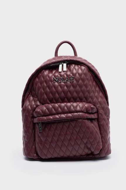 Nolah τσάντα πλάτης Kokoon Burgundy Silver