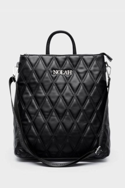 Nolah τσάντα πλάτης Rhode Black Silver