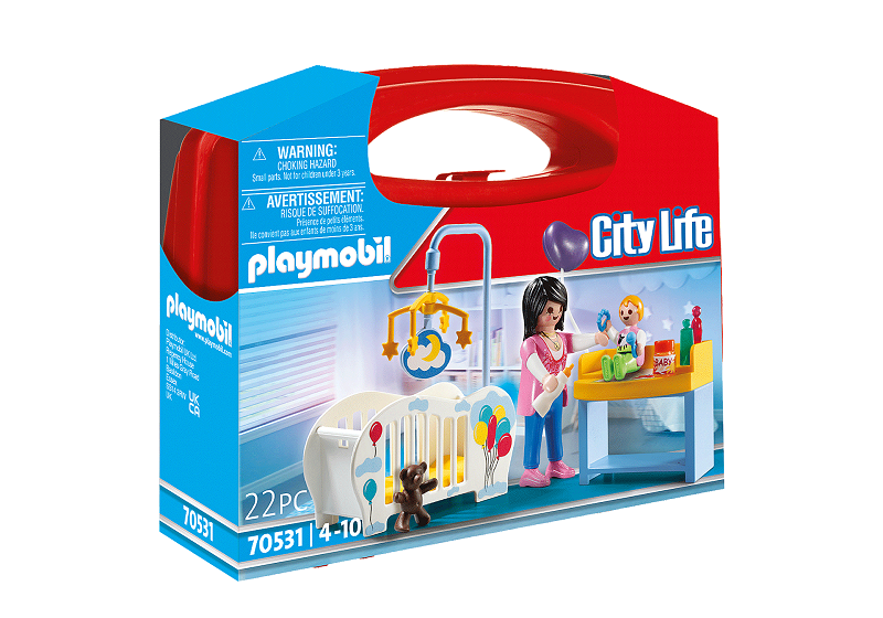 Playmobil City Life – Βαλιτσάκι Βρεφικό Δωμάτιο 70531
