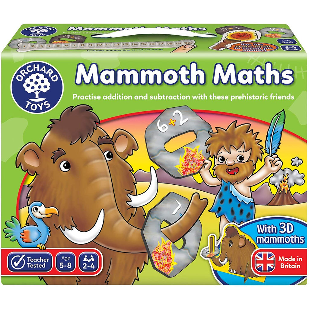Orchard Toys Μαθηματικά για Μαμούθ Ηλικία 5-8 ετών  ORCH098