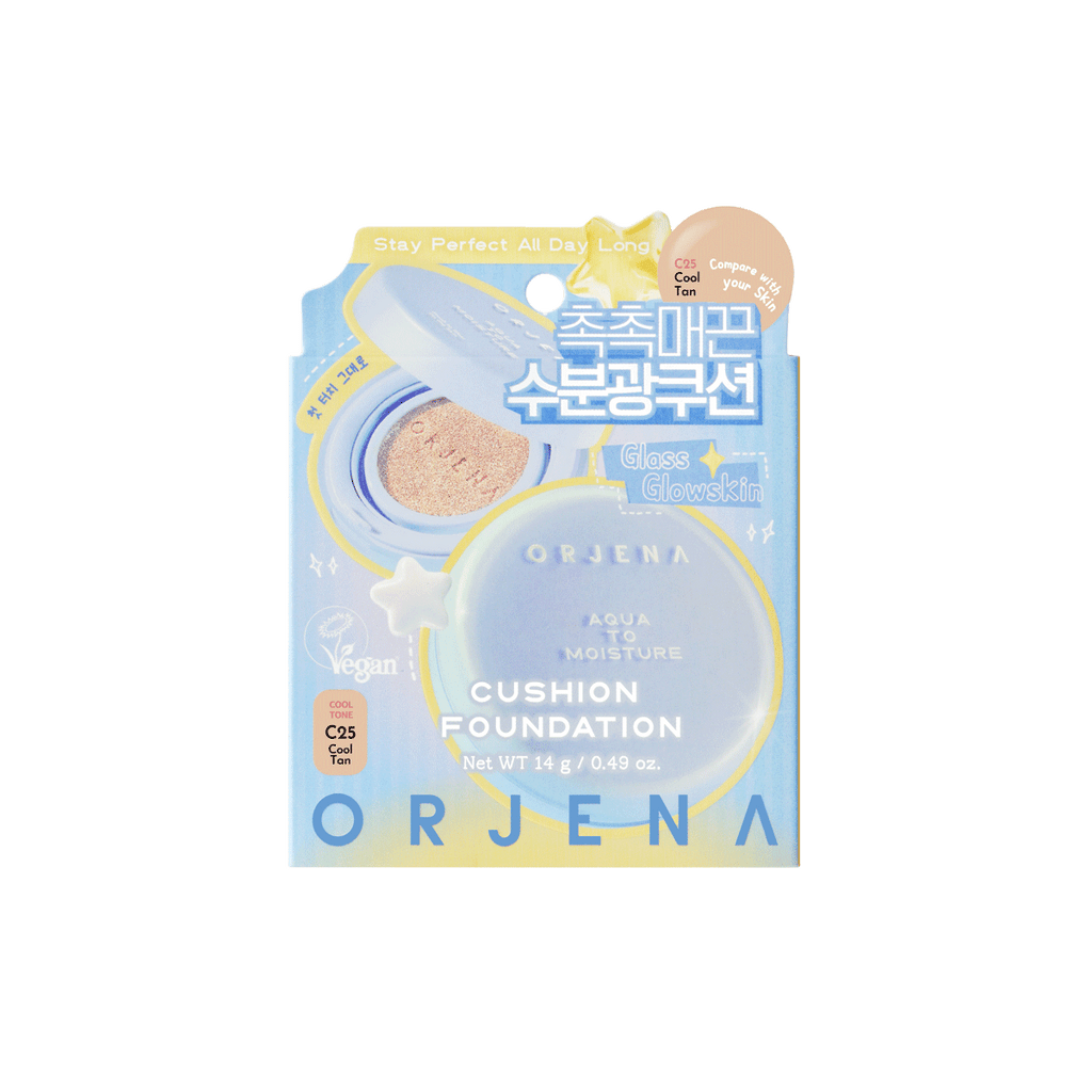 Cushion Aqua To Moisture C25 Cool Tan SPF50+PA+++ | Orjena