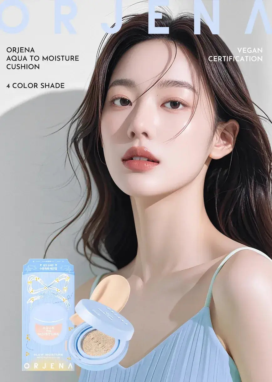 Cushion Aqua To Moisture C23 Cool Nude SPF50+PA+++ | Orjena