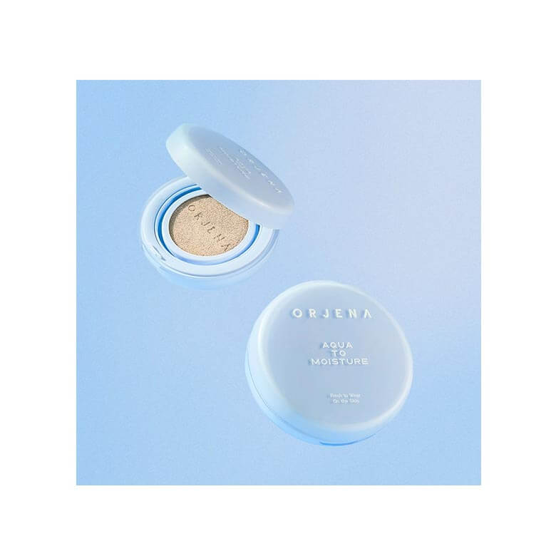 Cushion Aqua To Moisture C25 Cool Tan SPF50+PA+++ | Orjena