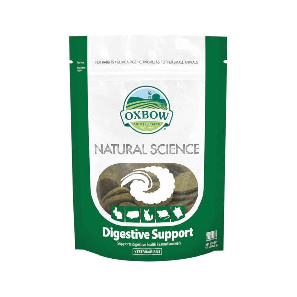 Oxbow Digestive Support -  Συμπλήρωμα Διατροφής Μικρών Ζώων 120gr + Δώρο Αξίας 7,00€
