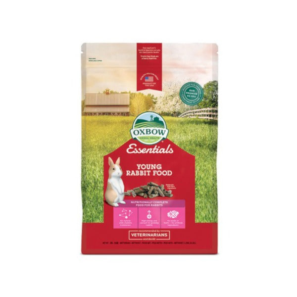 Oxbow Essentials Junior Rabbit Food 2,28kg + Δώρο Λιχουδιά - Παιχνίδι
