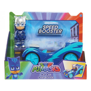 GIOCHI PREZIOSI PJ Masks – Πιτζαμοήρωες Οχήματα Speed Booster Με Φιγούρα Cat-Car PJM60200