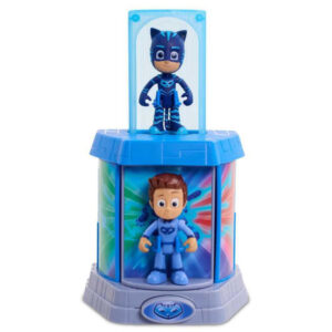 GIOCHI PREZIOSI Pj Masks – Πιτζαμοήρωες Νέος Θάλαμος Μεταμόρφωσης Και 2 Φιγούρες – 3 Σχέδια PJMA0000