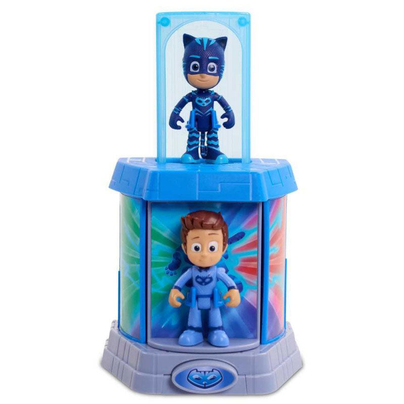GIOCHI PREZIOSI Pj Masks – Πιτζαμοήρωες Νέος Θάλαμος Μεταμόρφωσης Και 2 Φιγούρες – 3 Σχέδια PJMA0000