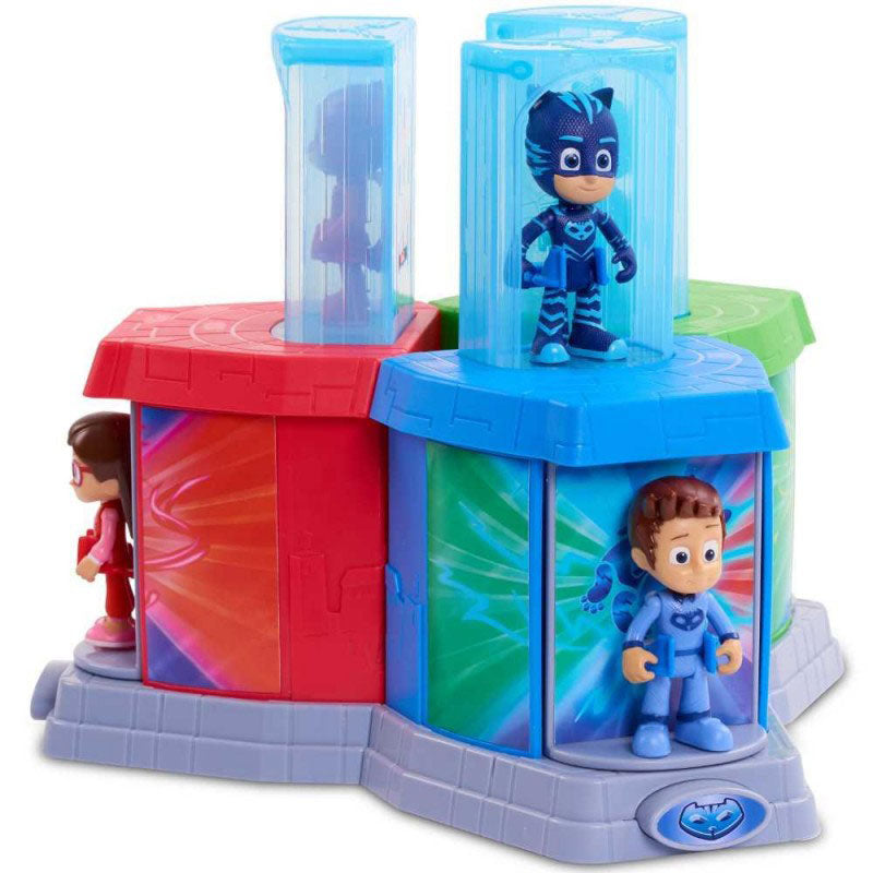 GIOCHI PREZIOSI Pj Masks – Πιτζαμοήρωες Νέος Θάλαμος Μεταμόρφωσης Και 2 Φιγούρες – 3 Σχέδια PJMA0000