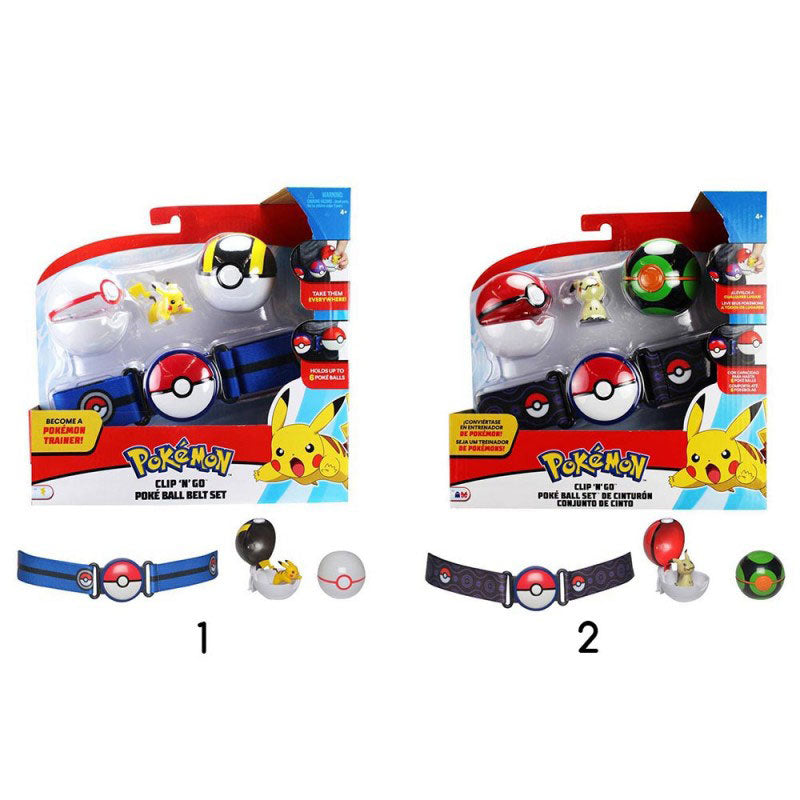 GIOCHI PREZIOSI Pokemon Ζώνη Clip N Go – 2 Σχέδια PKE17000