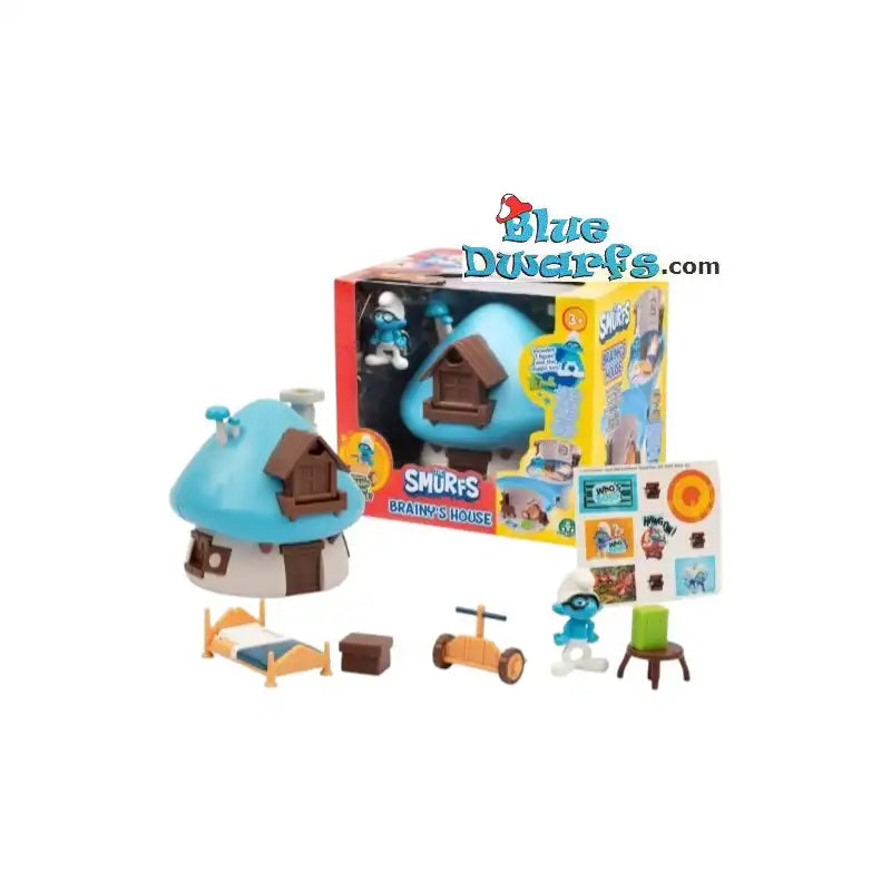 Giochi Preziosi The Smurfs Στρουμφάκια Μαγικό Σπίτι Και Φιγούρα (PUF40310)
