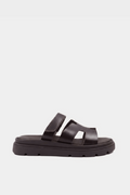 Παντόφλα Noa H-Cut Flatform Μαύρο