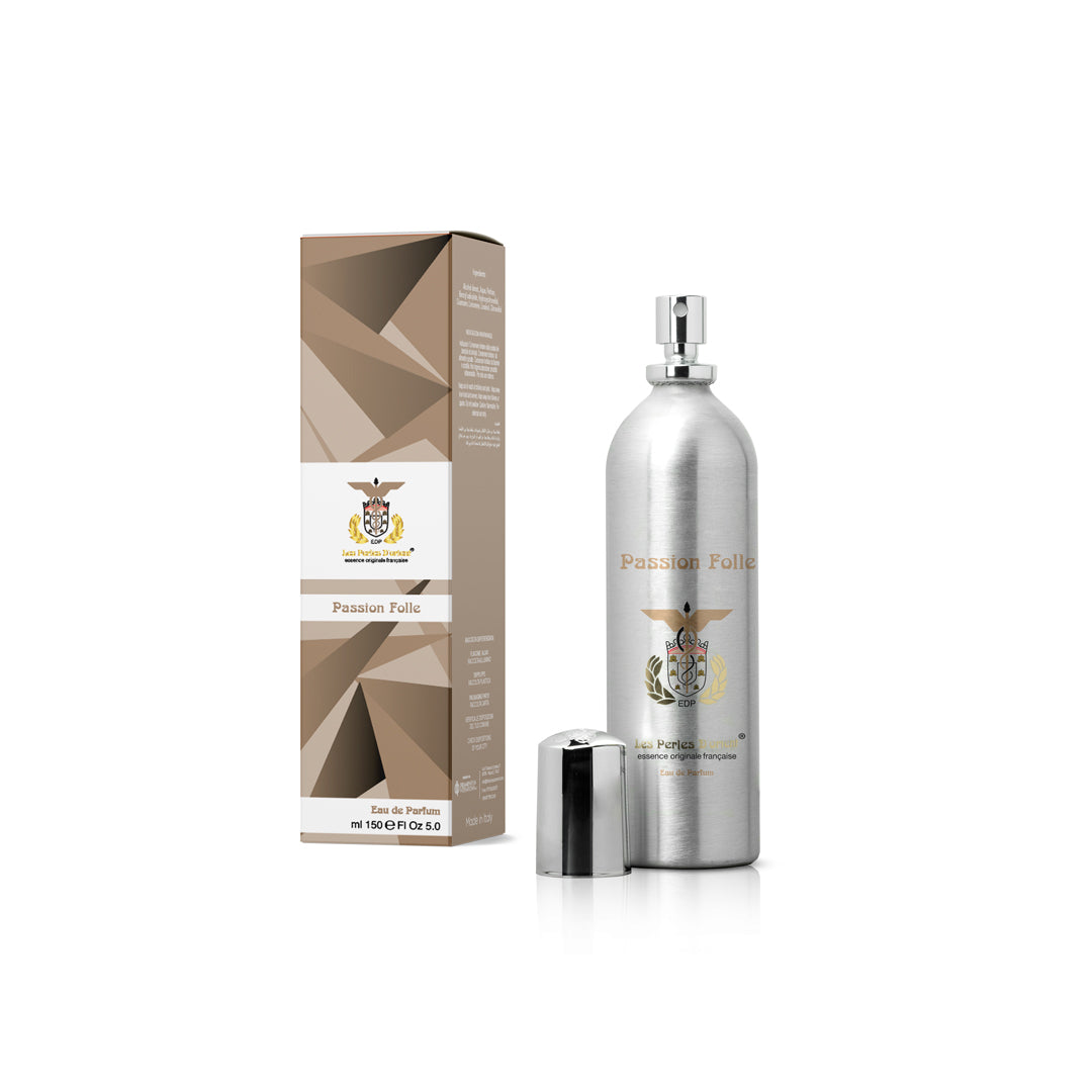Les Perles | Aluminum Parfum PASSION FOLLE Women Eau De Parfum Spray 150ml | LP3451