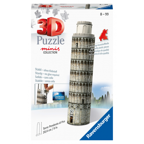 3D PUZZLE MINIS 54 ΤΕΜ. ΠΥΡΓΟΣ ΤΗΣ ΠΙΖΑΣ