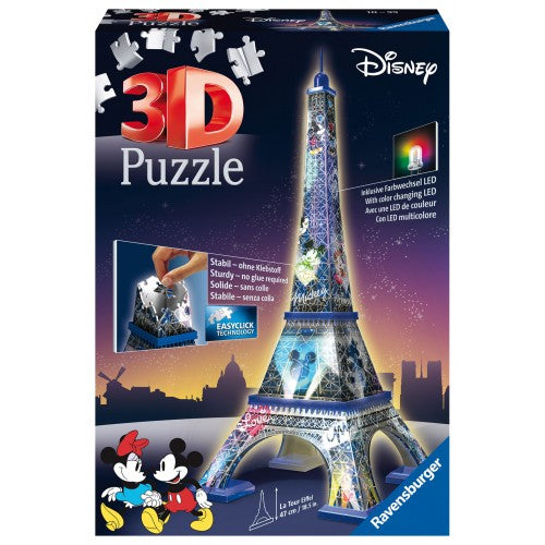 3D PUZZLE NIGHT EDITION 216 ΤΕΜ. ΠΥΡΓΟΣ ΤΟΥ ΑΪΦΕΛ DISNEY