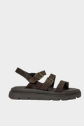 Πέδιλο Nadia Flatform Καφέ