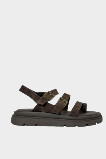 Πέδιλο Nadia Flatform Καφέ
