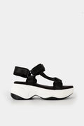 Πέδιλο Flatform Marian μαύρο
