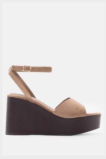 Πλατφόρμα Dison Suede Μπεζ