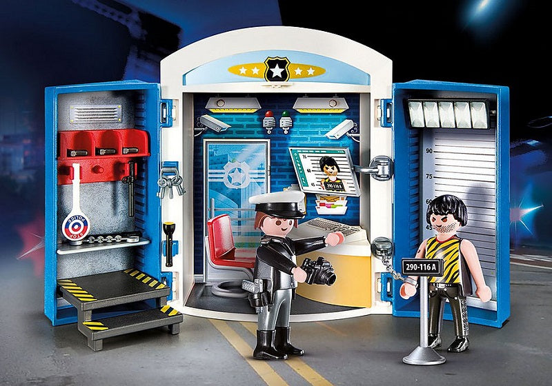 Playmobil Play Box “Αστυνομικό Τμήμα”
