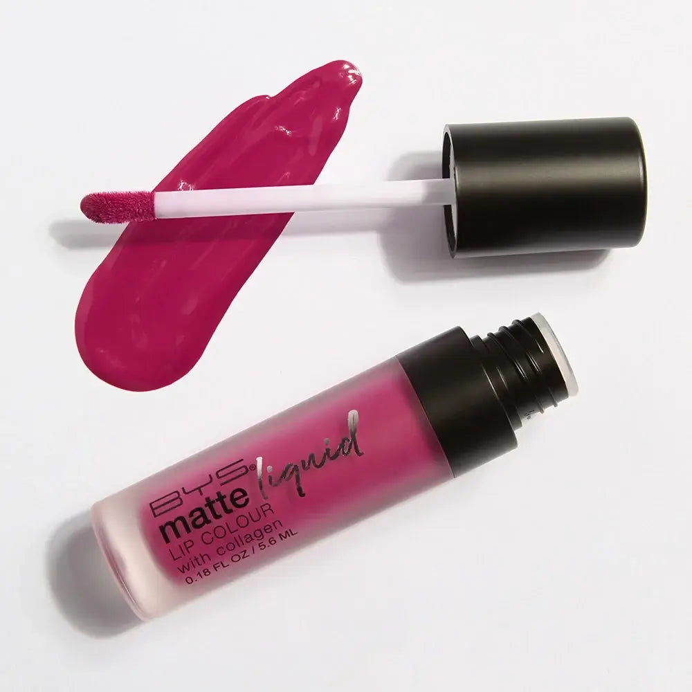 Plumping Matte Liquid Lipstick With Collagen | BYS