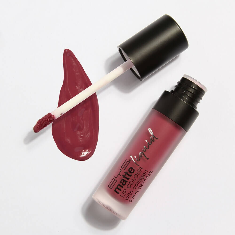 Plumping Matte Liquid Lipstick With Collagen | BYS