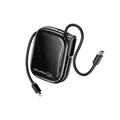 Powerbank - 2in1 - Type-C & Lightning - MH-135 - 10.000mah - 22.5W - AWEI - 027540 - Black